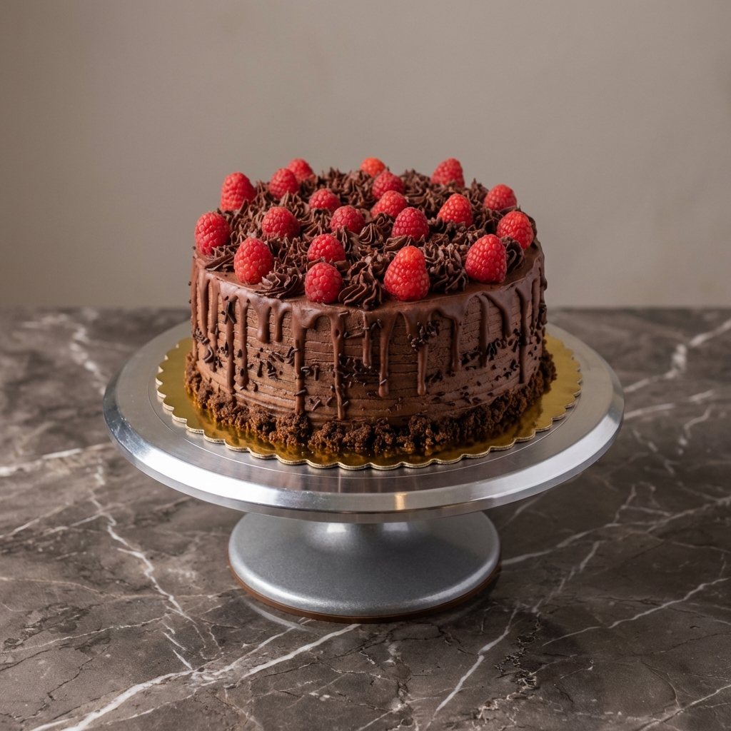 Chocolate Raspberry Cake