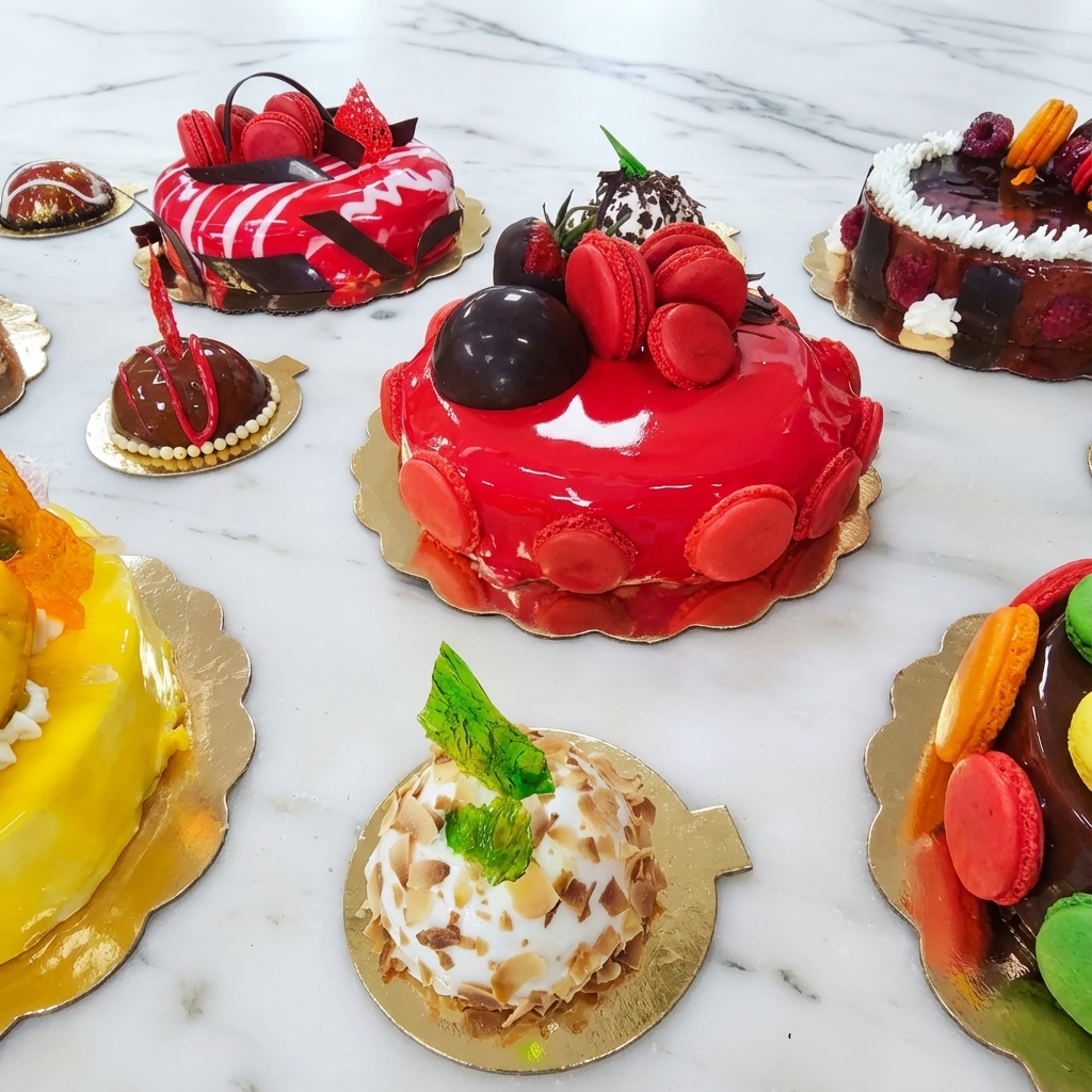 Mirror Glaze Entremets