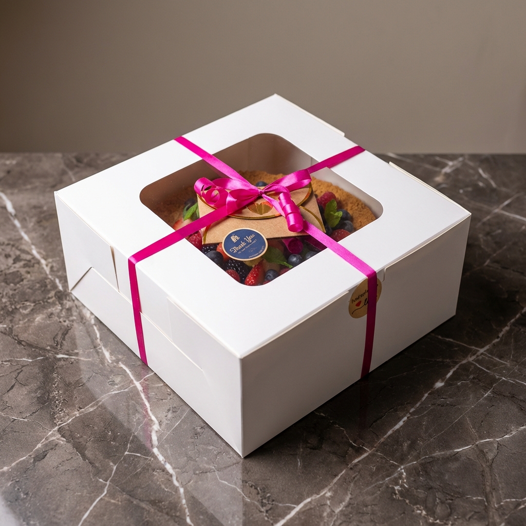Gift Box with Honey Cake