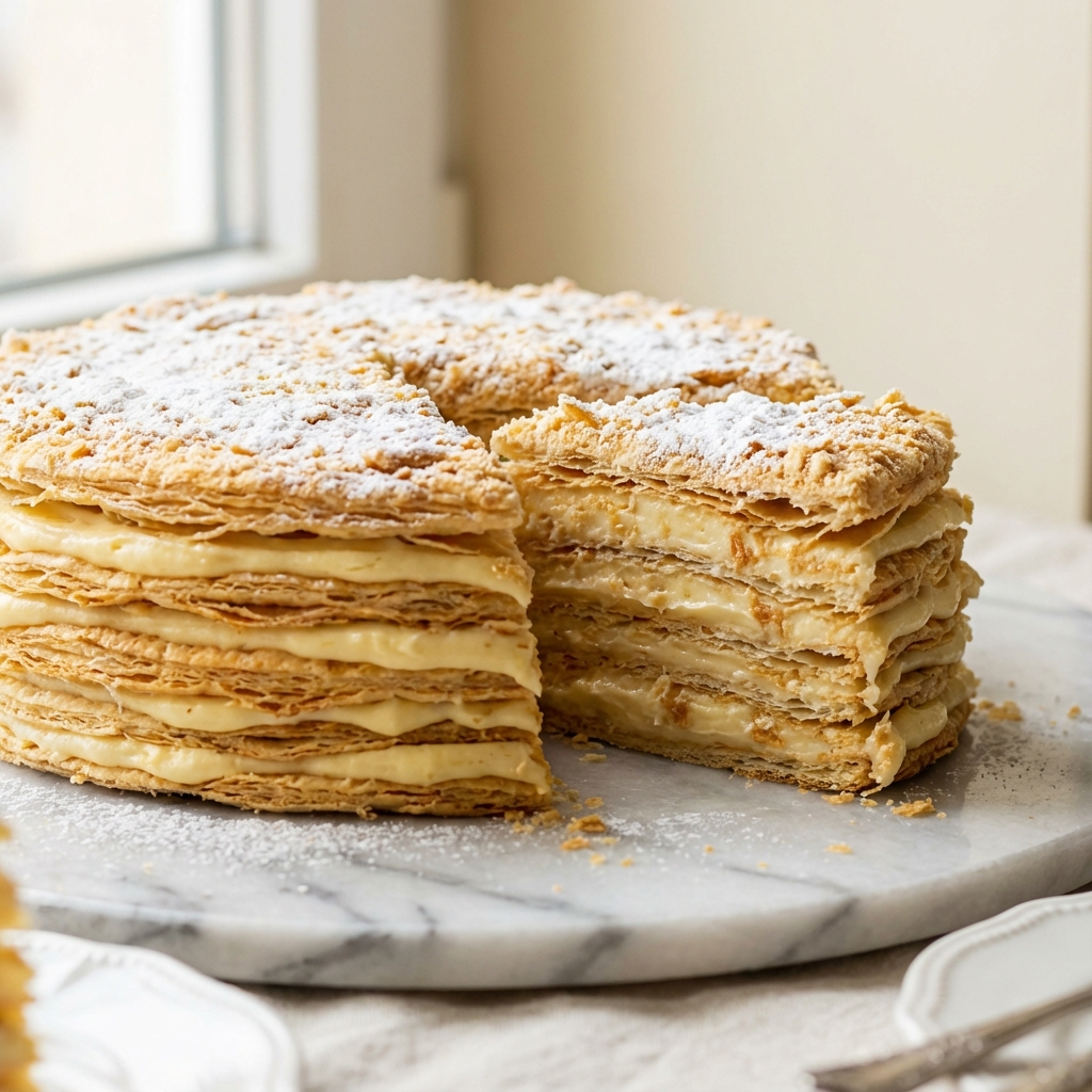 Napoleon Mille-feuille Cake